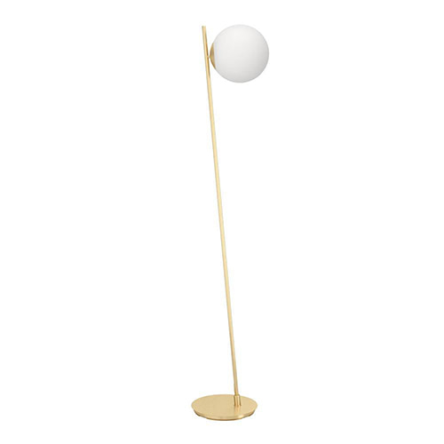 Rondo4 Floor Light Brushed Brass