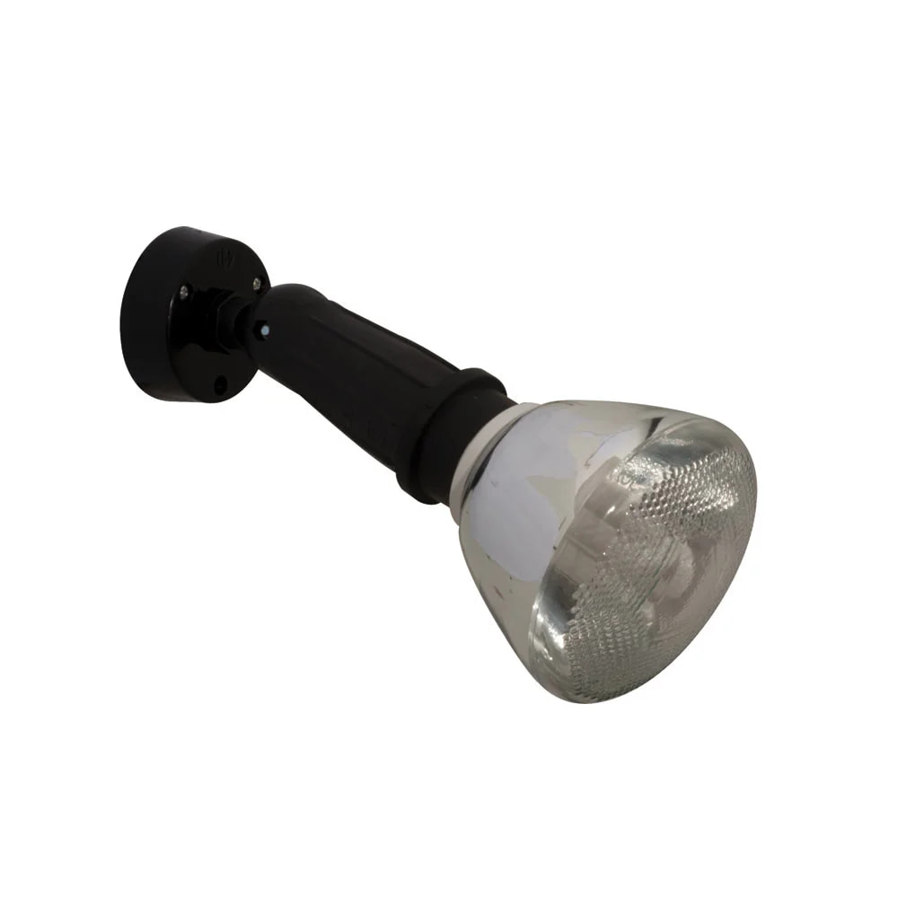 PAR38 150W Wall Light Black