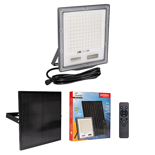 Solar LED 23W Floodlight 3000lm 6500K