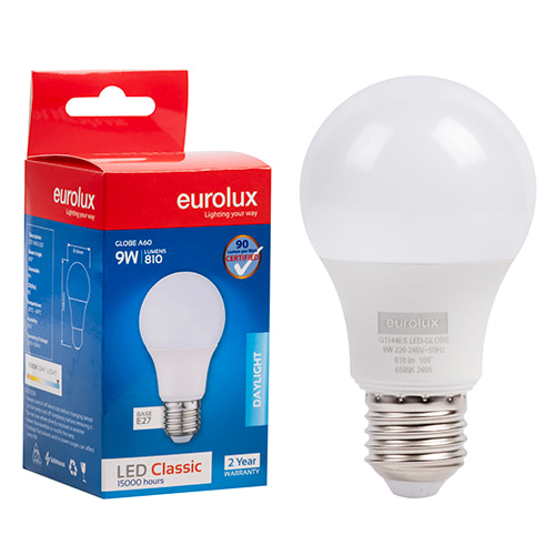 A60 Classic 9W LED E27 6500K N