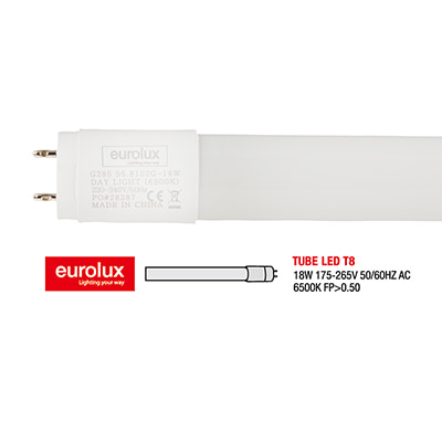 4FT T8 Tube 18W LED G13 6500K