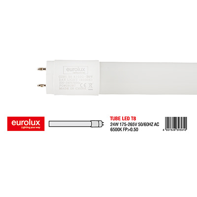5FT T8 Tube 24W LED G13 6500K