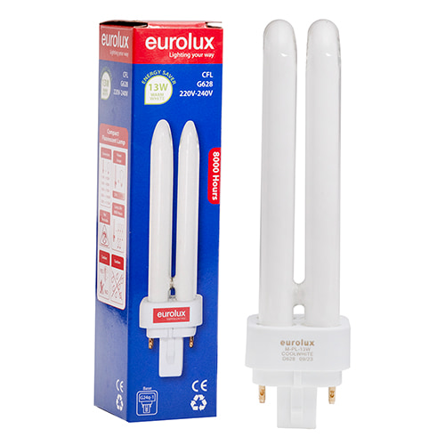 CFL PL 4Pin G24q-1 13W Cool White