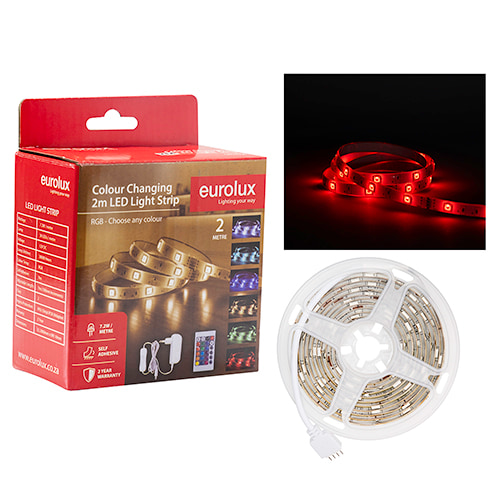 LED Strip DIY Kit 2m 7.2W/m RGB IP65
