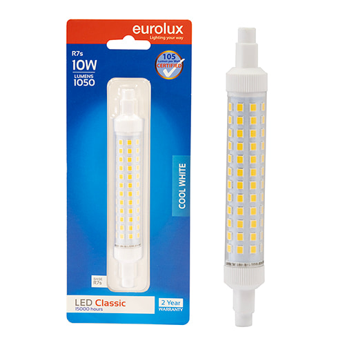 QI Classic 10W LED R7s J118 4000K 105 lm/W