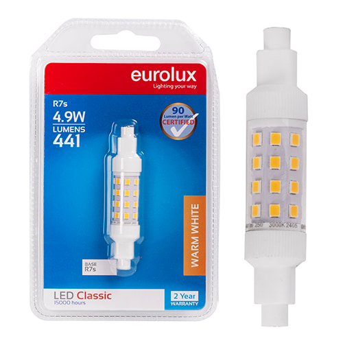 QI Classic 4.9W LED R7s J78 3000K N