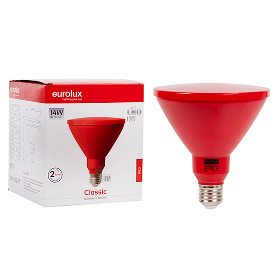 PAR38 Classic 14W LED E27 Red