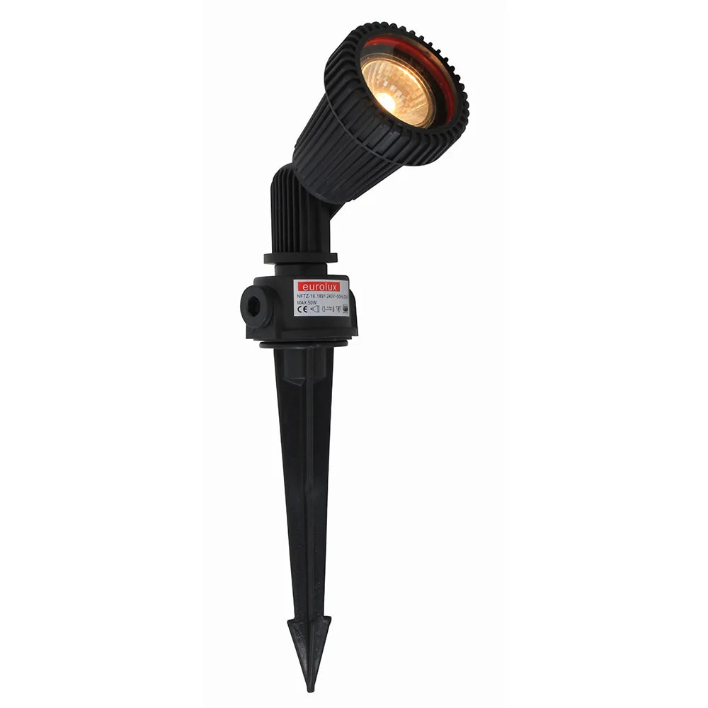 Garden Spike Polycarbonate Black