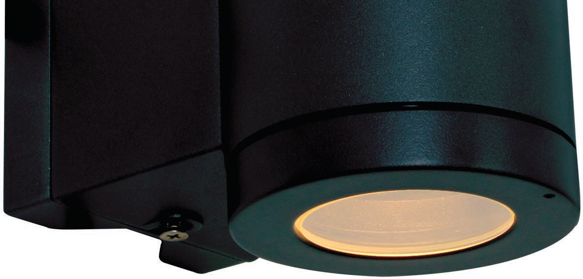 Metro Up or Down Wall Light Black, view 2