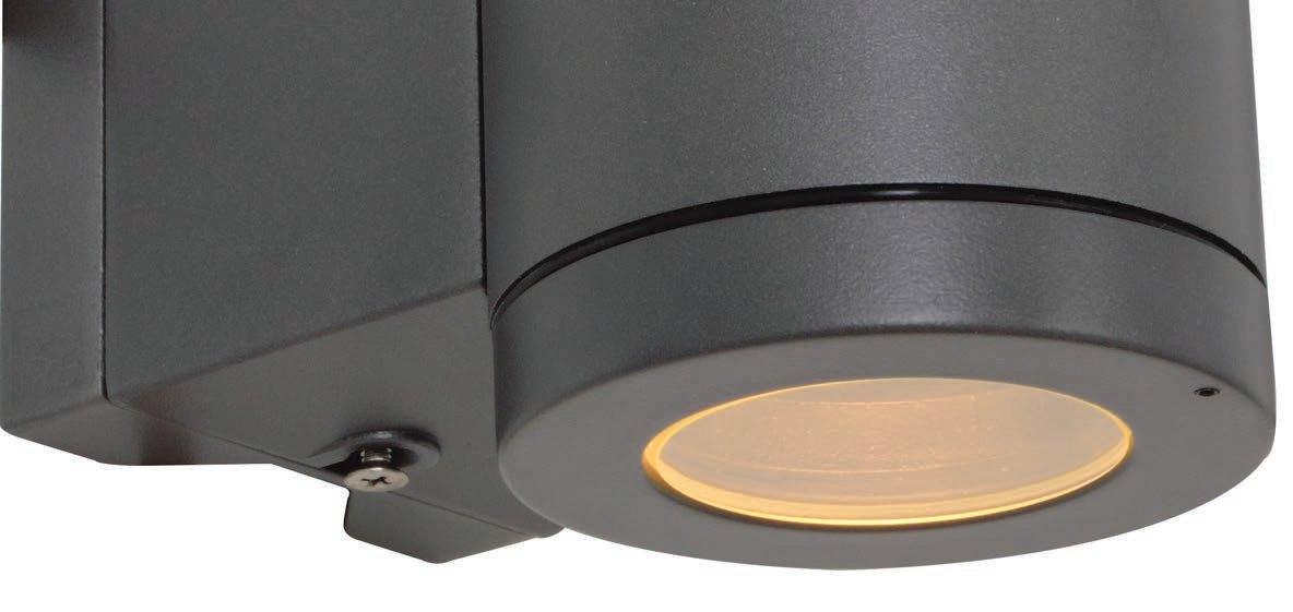 Metro Up or Down Wall Light Graphite, view 2