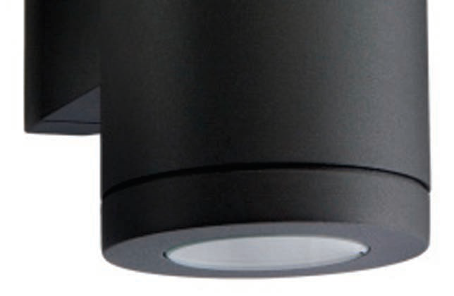 Metro Up & Down Wall Light Black, view 2