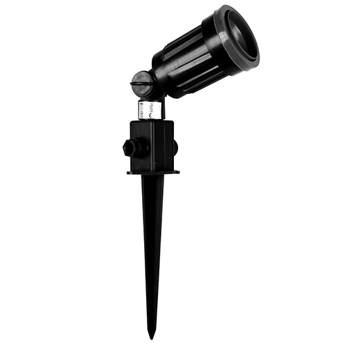Garden Spike Plastic Black 1xPAR38