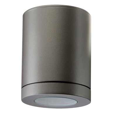 Metro Round Outdoor Downlight 90mm Dia Graphite