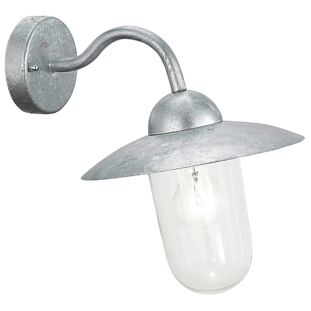Milton Lantern Down Facing Galvanised Steel