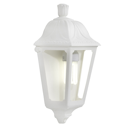 Fumagalli Iesse Lantern Half Wall White