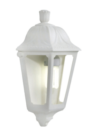 Fumagalli Iesse Lantern Half Wall White, view 2