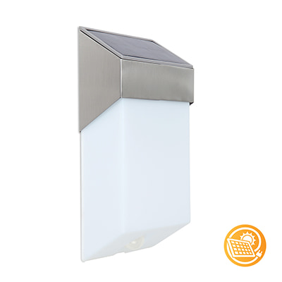 Solar Sostel Wall Light 120mm Stainless Steel