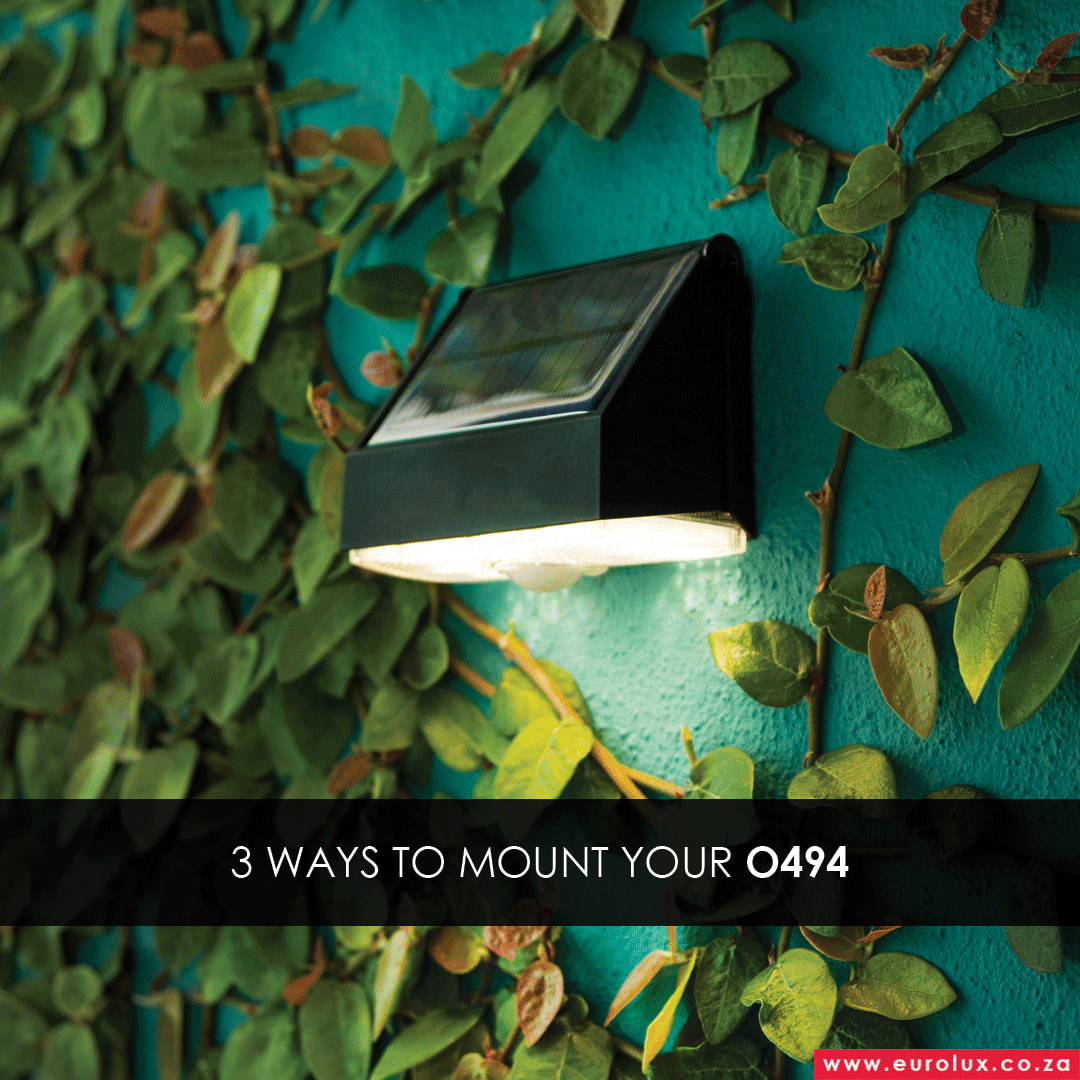 Solar Mars Wall Light Black LED 10W Blister Pack, view 2