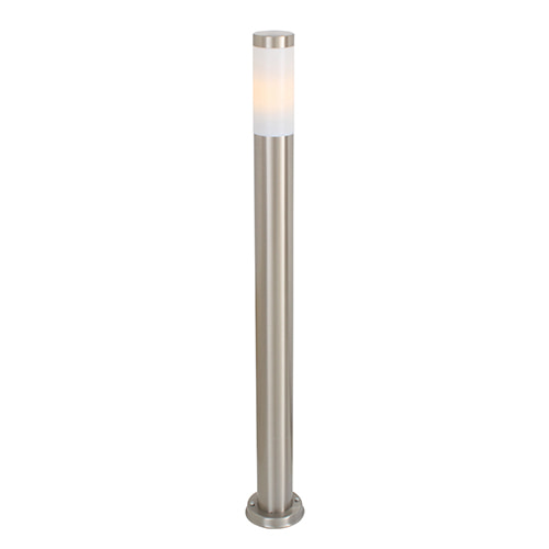 Stainless Steel Plain Pole Satin Chrome