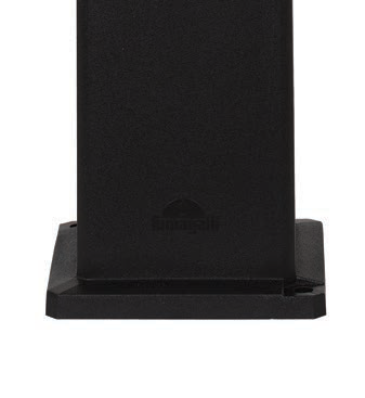 Fumagalli Ester Bollard 800mm Black
