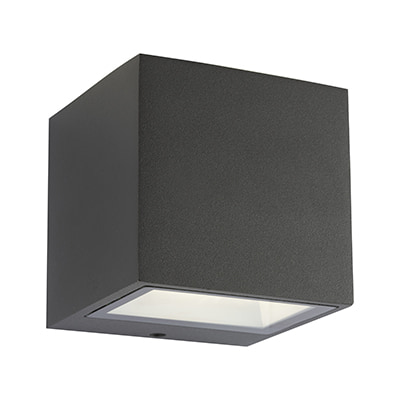 Gemini Up & Down Wall Light Grey