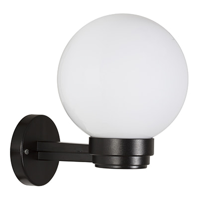 Cologne Outdoor 200mm Opal Bowl Fitting Wall Mount