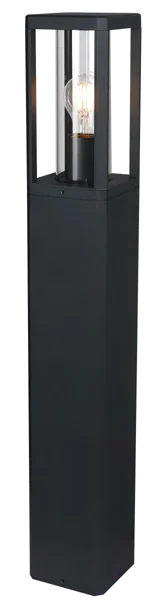 Bhok Ali Square Outdoor Bollard Clear Glass LED, view 2