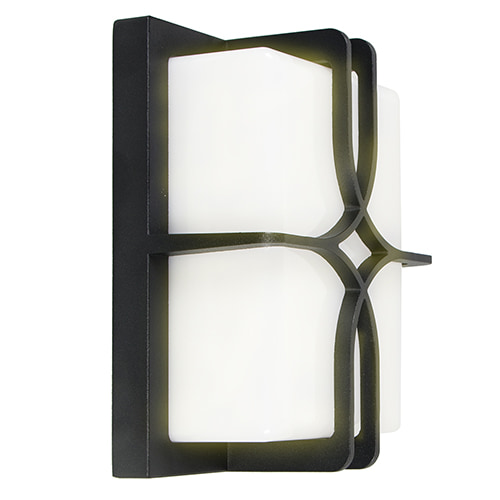 Lone Deco Outdoor Wall Light Black LED 12W