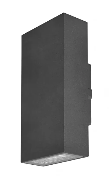 Verti Wall Light Black LED 2x6W, view 2