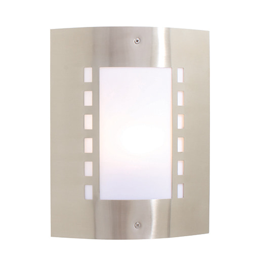 Film Reel Design Wall Light Satin Chrome