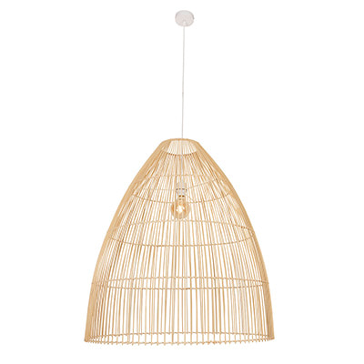 Lup 800 Pendant Nature Woven Rattan E27