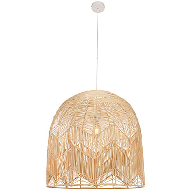 Toulon N-450 Pendant Nature Woven Rattan E27