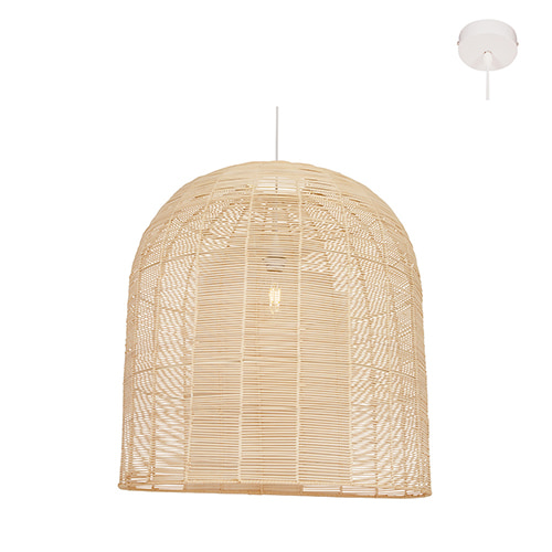 Tesse 630 Pendant Nature Woven Rattan E27