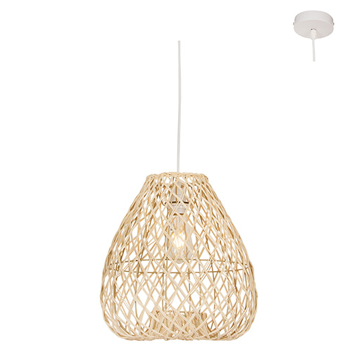 Albert NAL Pendant Nature Woven Rattan E27