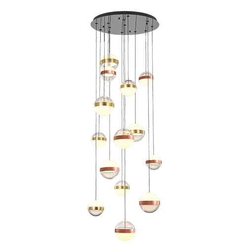 Aurora Large Pendant LED 128w 3000K Dimmable