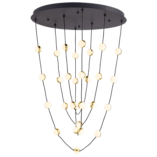 Celestial Sphere Pendant LED 102W 3000K Dimmable