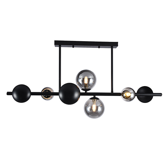 Cosmic Array 4LT Pendant Black G9 LED