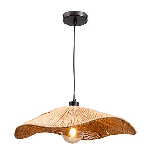 Wave Pendant Hemp LED