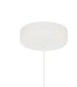 Summerhill 1LT Pendant White & Brown E27, view 2