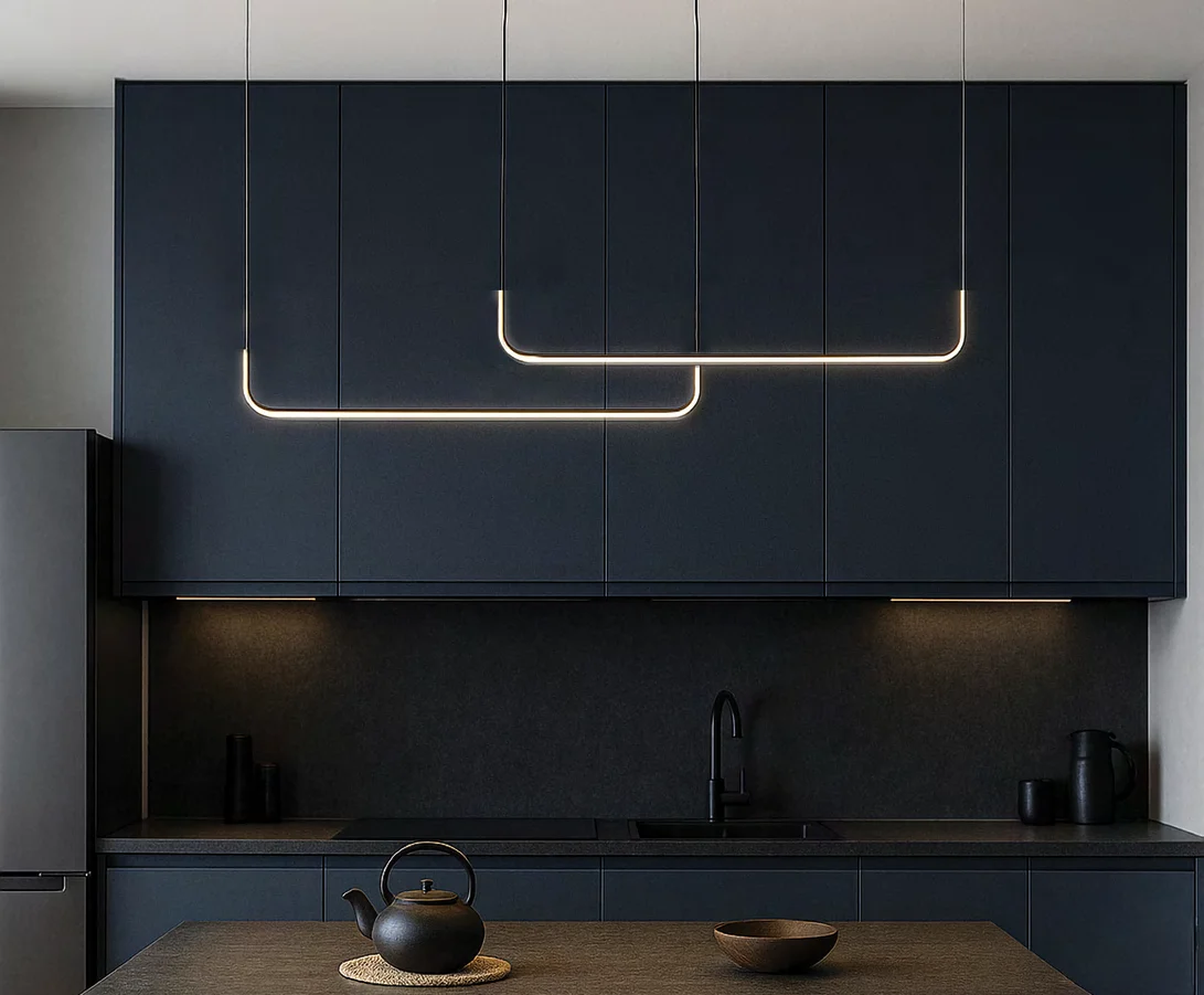 Aro Pendant Black LED 40W 3CCT, view 2