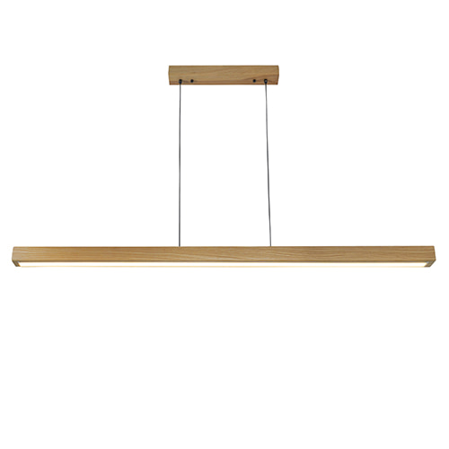 Ona Pendant White Ash Wood LED 18W 3CCT