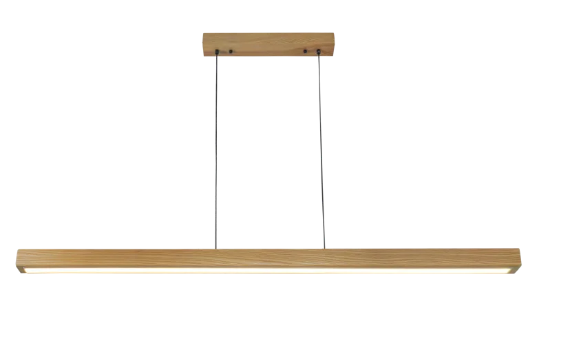 Ona Pendant White Ash Wood LED 18W 3CCT, view 2