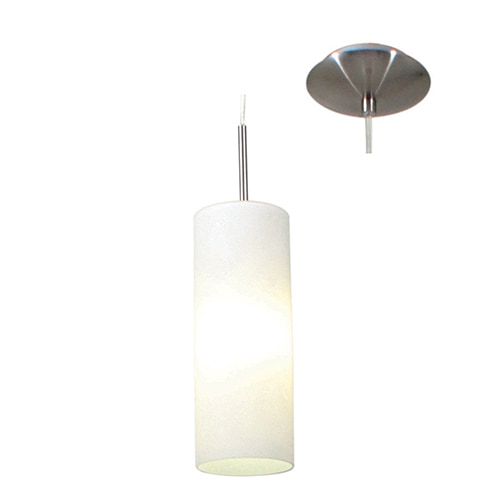 Troy3 1LT Pendant Satin Chrome E27