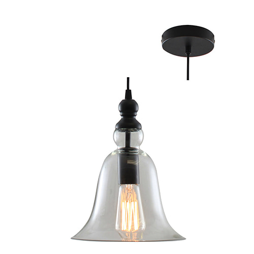 Vino Pendant 210mm Clear Glass E27
