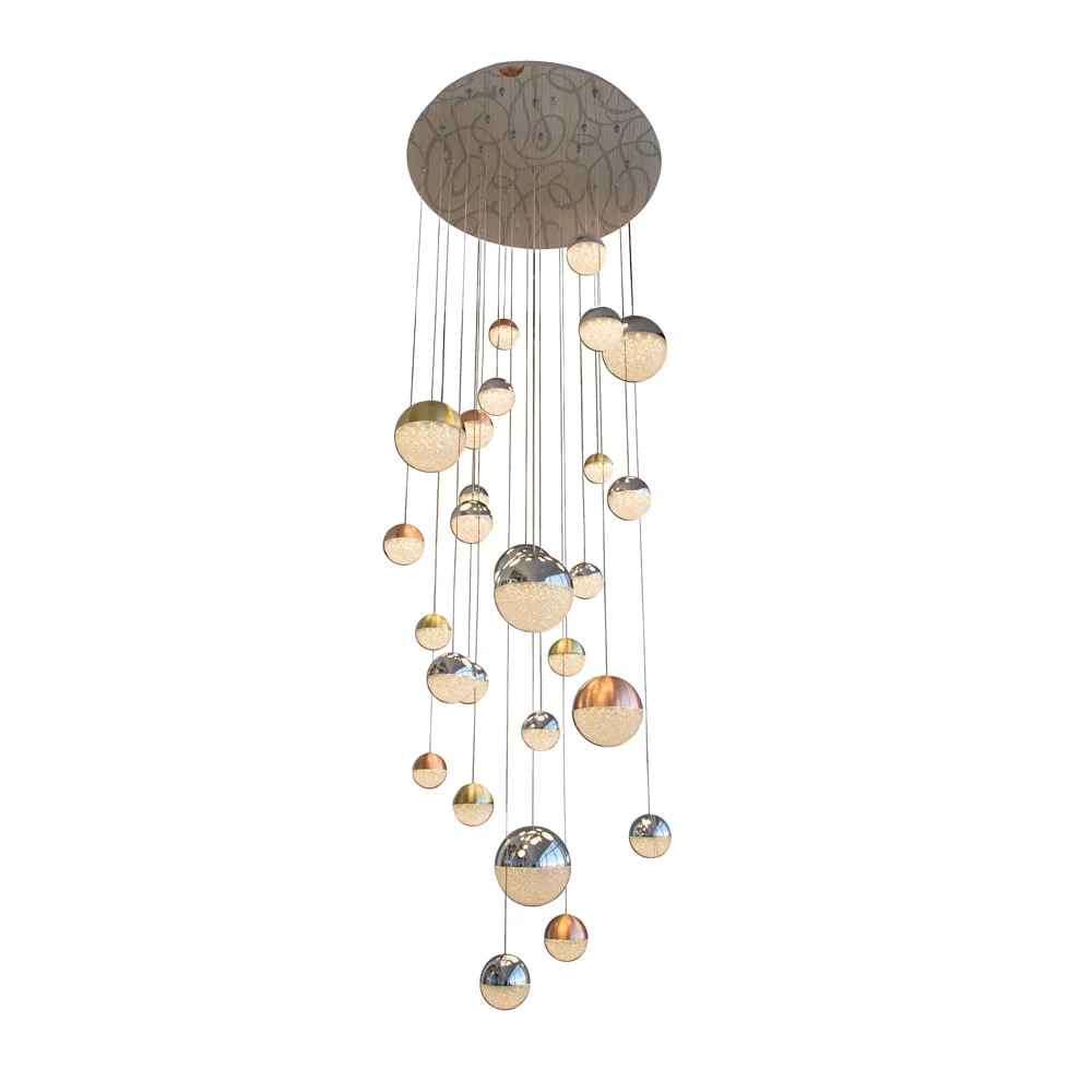 Halola LED 27LT Pendant 895mm Chrome LED