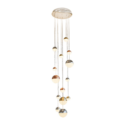 Halola 14LT Pendant 550mm Chrome LED