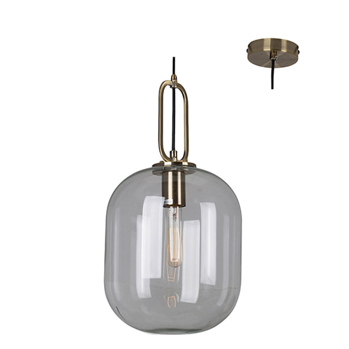 Hallstat Pendant 250mm Clear Glass E27