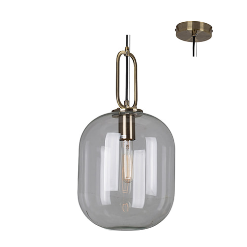 Hallstat Pendant 350mm Clear Glass E27