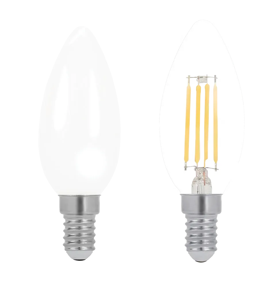 Filament 4W LED Frost Candle ES-3000K