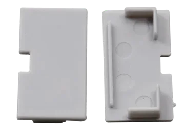 End Cap for 3520 Silver Surface/ pair